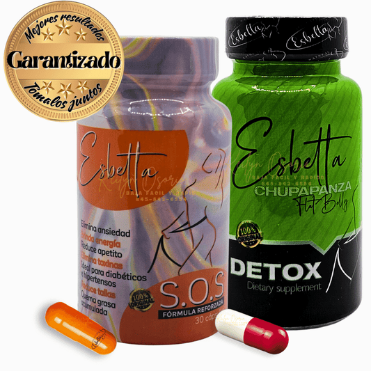 Duo Esbelta SOS y Detox Flat Belly