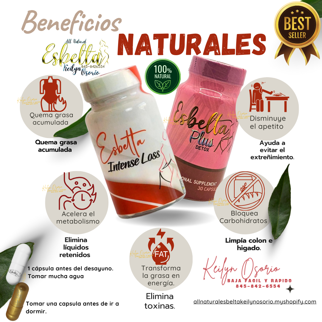 ESBELTA INTENSE LOSS Y DETOX PLUS SET