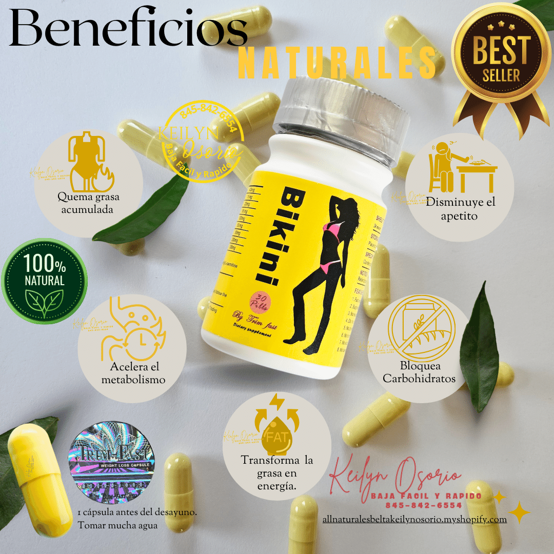 !Super especial! paquete de reducción BIKINI y Esbelta Detox