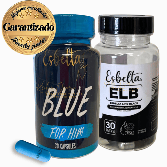 ESBELTA BLUE Y ESBELTA DETOX ELB CÁPSULAS PARA LA PERDIDA DE PESO