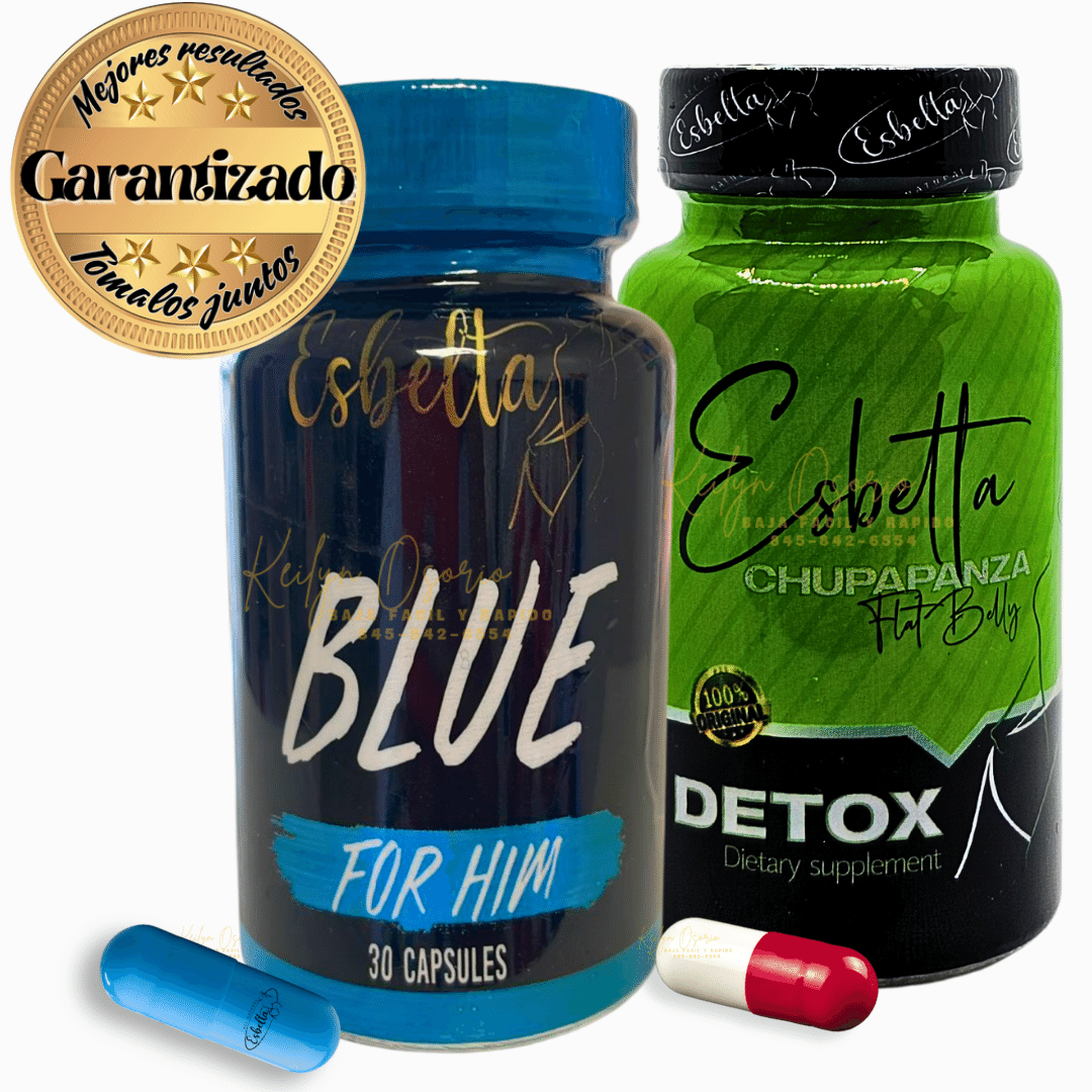 Esbelta Blue y Detox Flat Belly