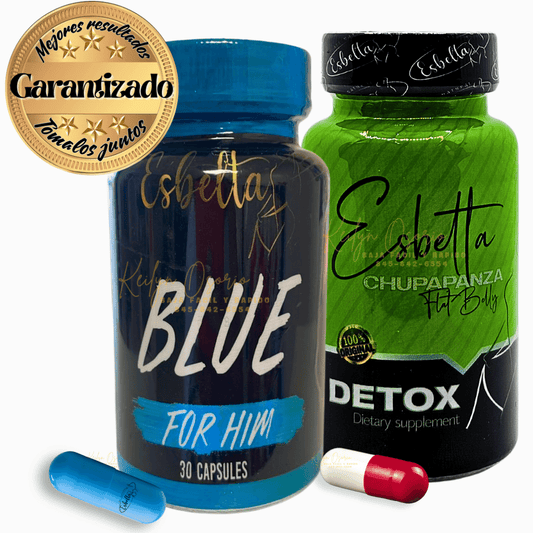 Esbelta Blue y Detox Flat Belly