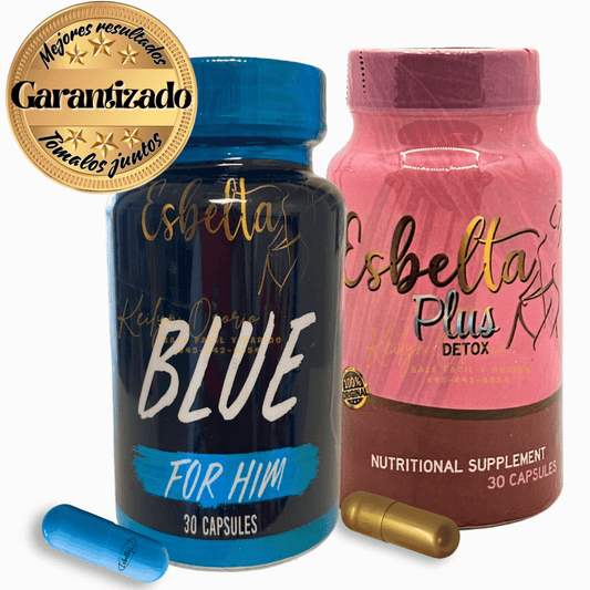 ESBELTA BLUE Y ESBELTA DETOX PLUS