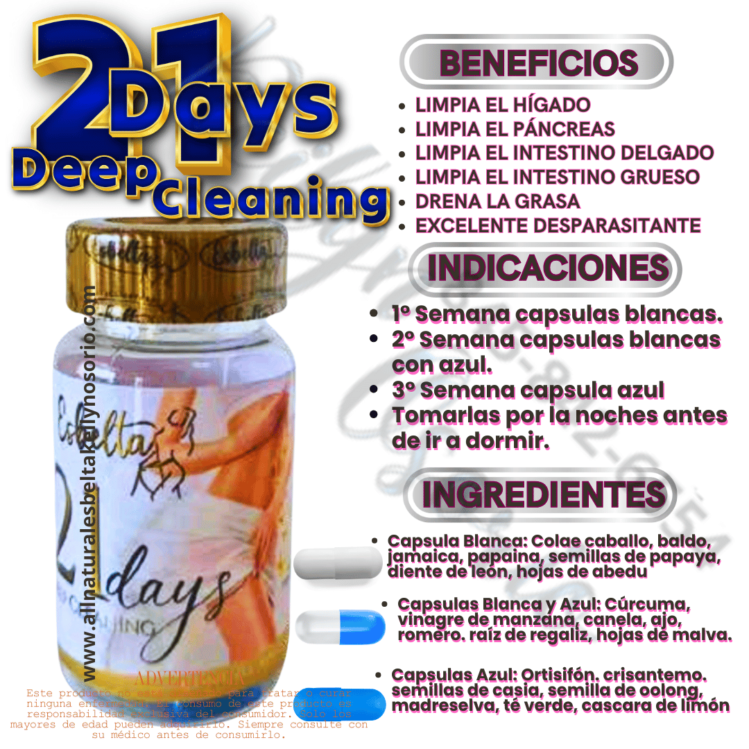 21 days reset limpieza profunda