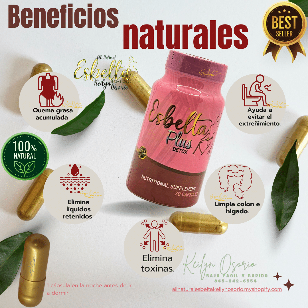 Capsulas para la pérdida de peso Bikini y Detox plus