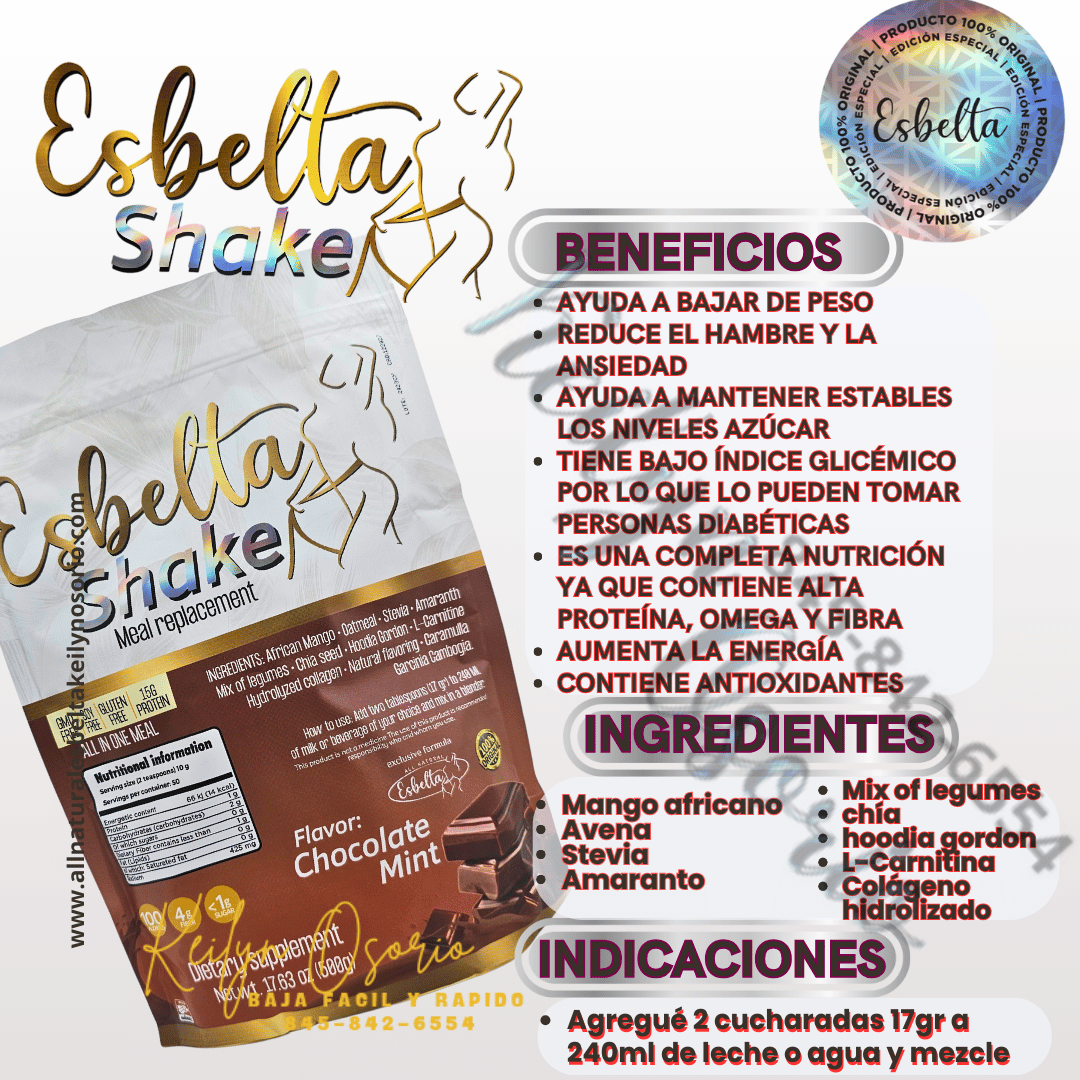 ESBELTA SHAKE CHOCOLATE