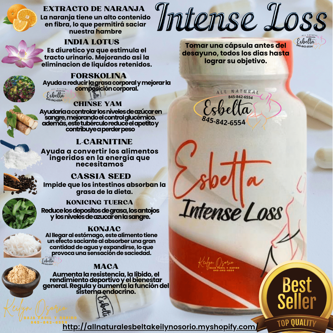 ESBELTA INTENSE LOSS Y DETOX CHUPAPANZA