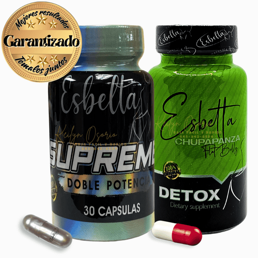 ESBELTA SUPREME Y ESBELTA DETOX FLAT BELLY