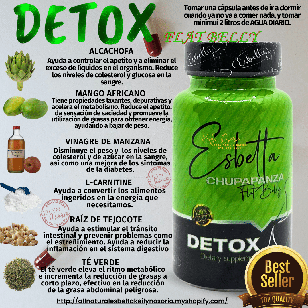 ESBELTA INTENSE LOSS Y DETOX CHUPAPANZA