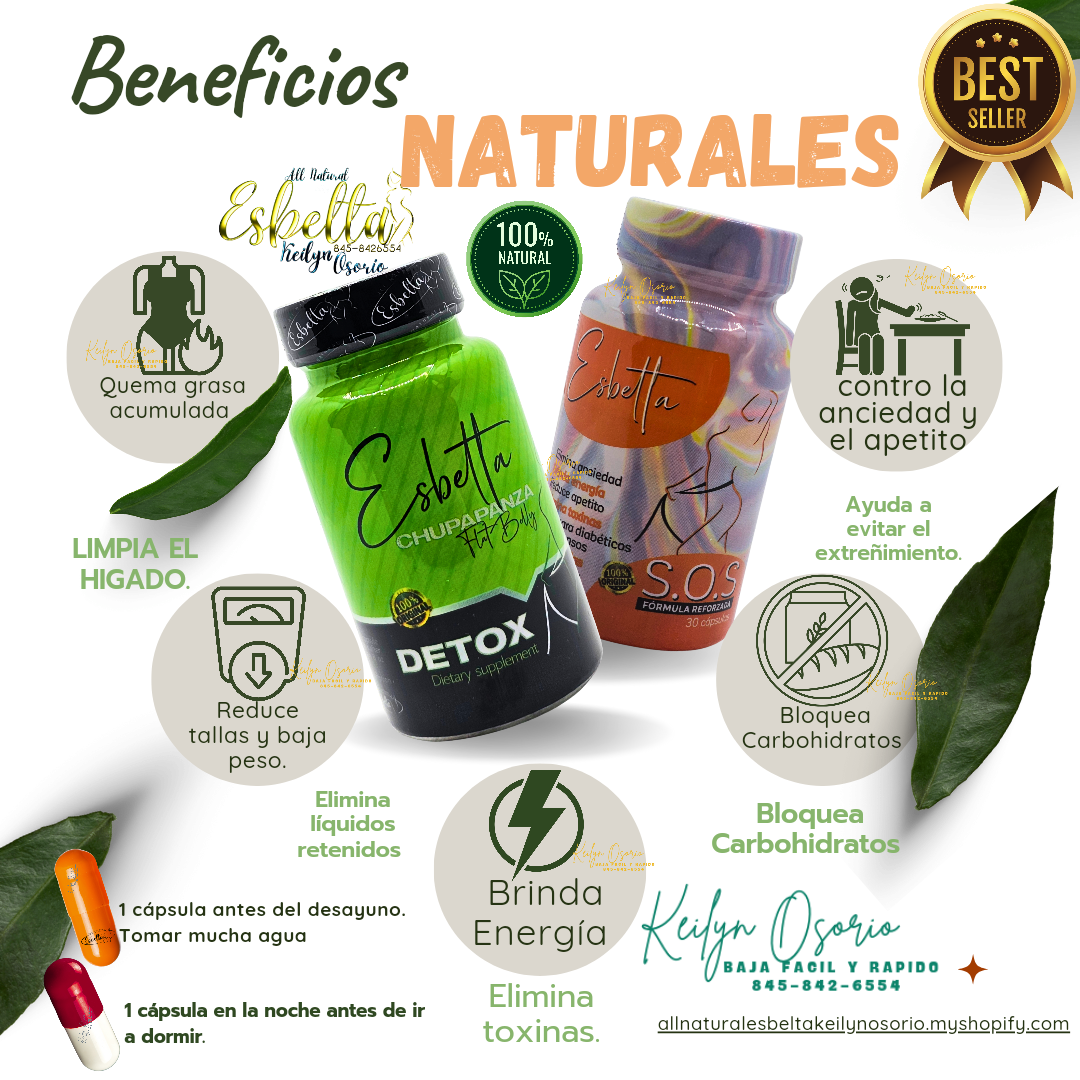 Duo Esbelta SOS y Detox Flat Belly